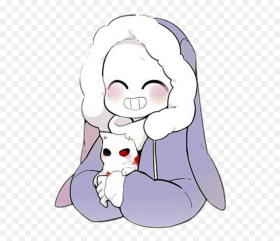 Ccinosans Sans Undertale Fluffytale Sticker By Midnyh - Ccino Sans Emoji,Undertale Emoji