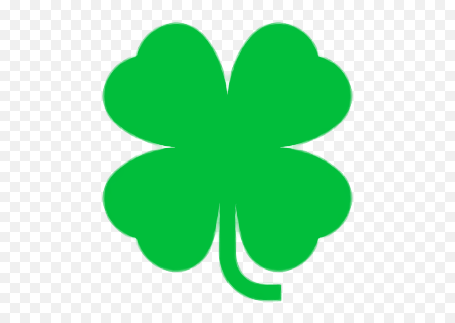 St - Four Leaf Clover Png Emoji,St Patrick's Day Emoji