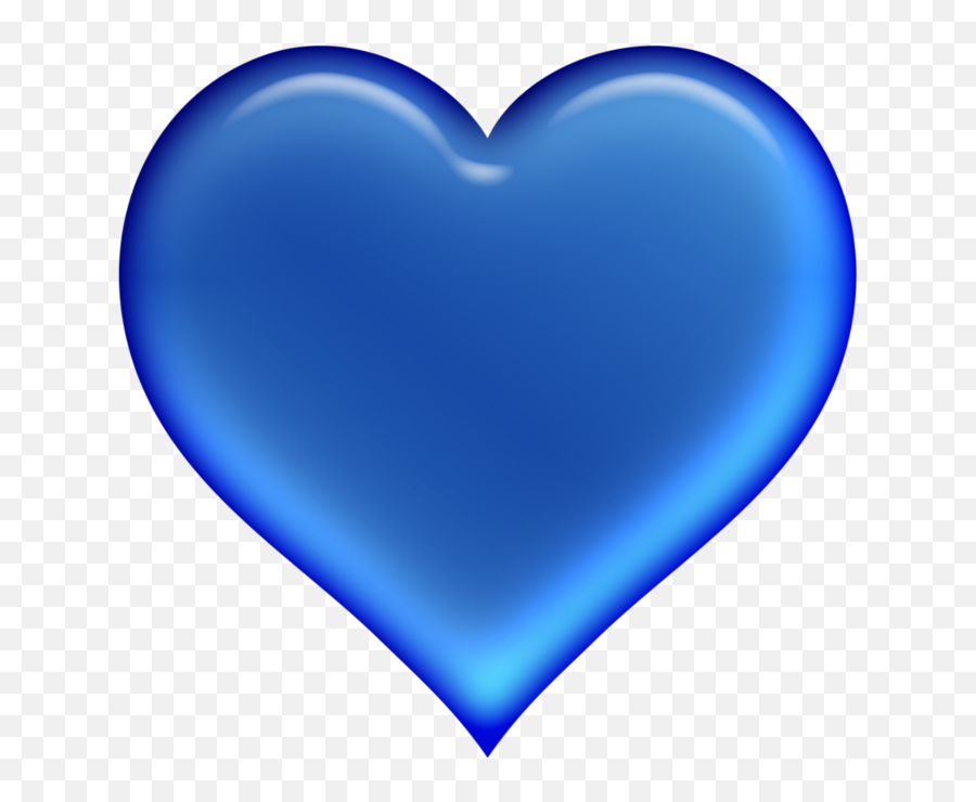 Blue Heart Emoji Transparent Png Image - Transparent Blue Heart Emoji,Gold Heart Emoji