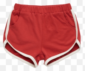 Rock Your Baby Farrah Shorts - Red Rugby Shorts Emoji,Emoji Joggers Pants For Sale