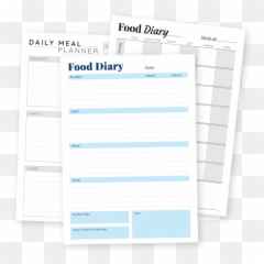 Printable Food Diary Templates - Download Pdf Vertical Emoji,Emotion Journal Template