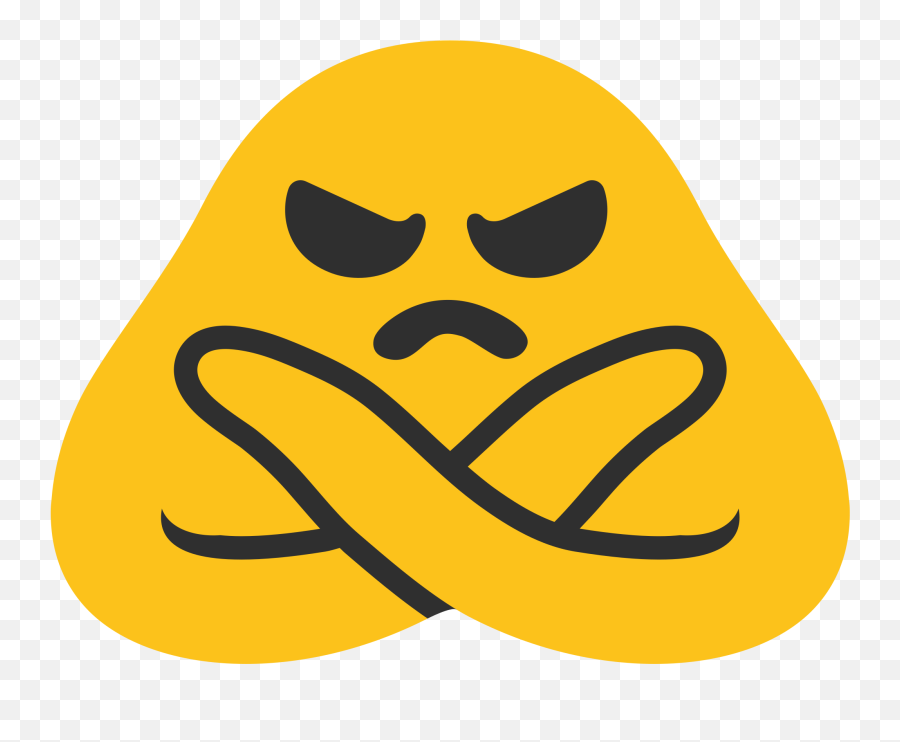 Emoji U1f645 - Android Arms Crossed Emoji,Emoji Wikipedia