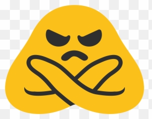 Emoji U1f645 - Android Arms Crossed Emoji,Emoji Wikipedia