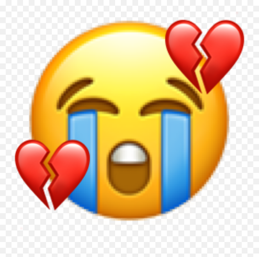 Emoji Interesting Cry Heartbroken Sad - Britney Spears Painting Flower,Heartbroken Emoticon