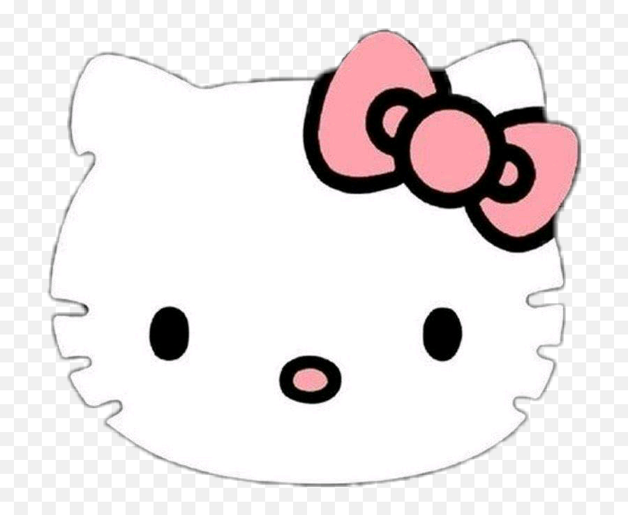 Hellokitty Hello Kitty Cat Sticker By Angieortega360 - Iphone Wallpapers Hello Kitty Emoji,Kitty Face Emoji
