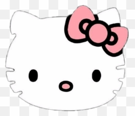 Hellokitty Hello Kitty Cat Sticker By Angieortega360 - Iphone Wallpapers Hello Kitty Emoji,Kitty Face Emoji