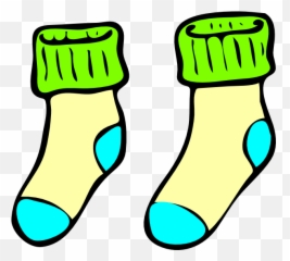 Sock Clipart Yellow Sock Sock Yellow - Socks Clip Art Emoji,Odd Sox Emoji Socks