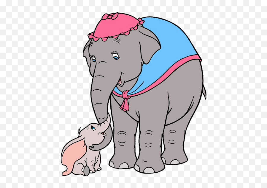 Cmbquotes Baby Elephant Disney Sticker - Dumbo And Mom Cartoon Emoji,Baby Elephant Emoji