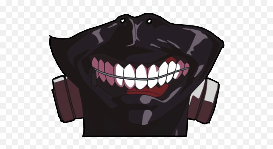 The Most Edited Anime - Mask Picsart Tokyo Ghoul Mask Design Emoji,Zer0 Emoticon