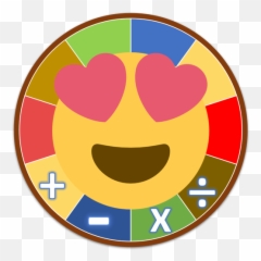 Kids Math - Happy Emoji,Emoticon Eggroll
