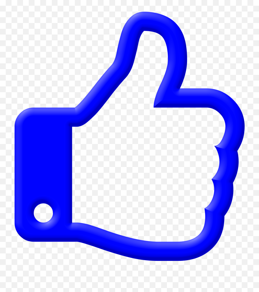 Thumbs Upblue Thumbhandpositivegesture - Free Image From Blue Pointer Icon Png Emoji,Smiley Emoticon Thumbs Up Facing The Left