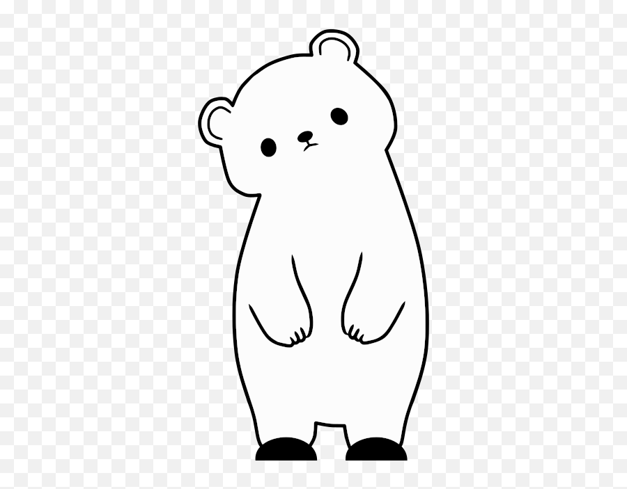 Sad Winter Bear Clipart Free Svg File - Svgheartcom Dot Emoji,Bear Emoji Clipart