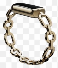 Gorjana For Fitbit Luxe Parker Link - Fitbit Luxe Emoji,Braclet That Helps Maintain Emotion