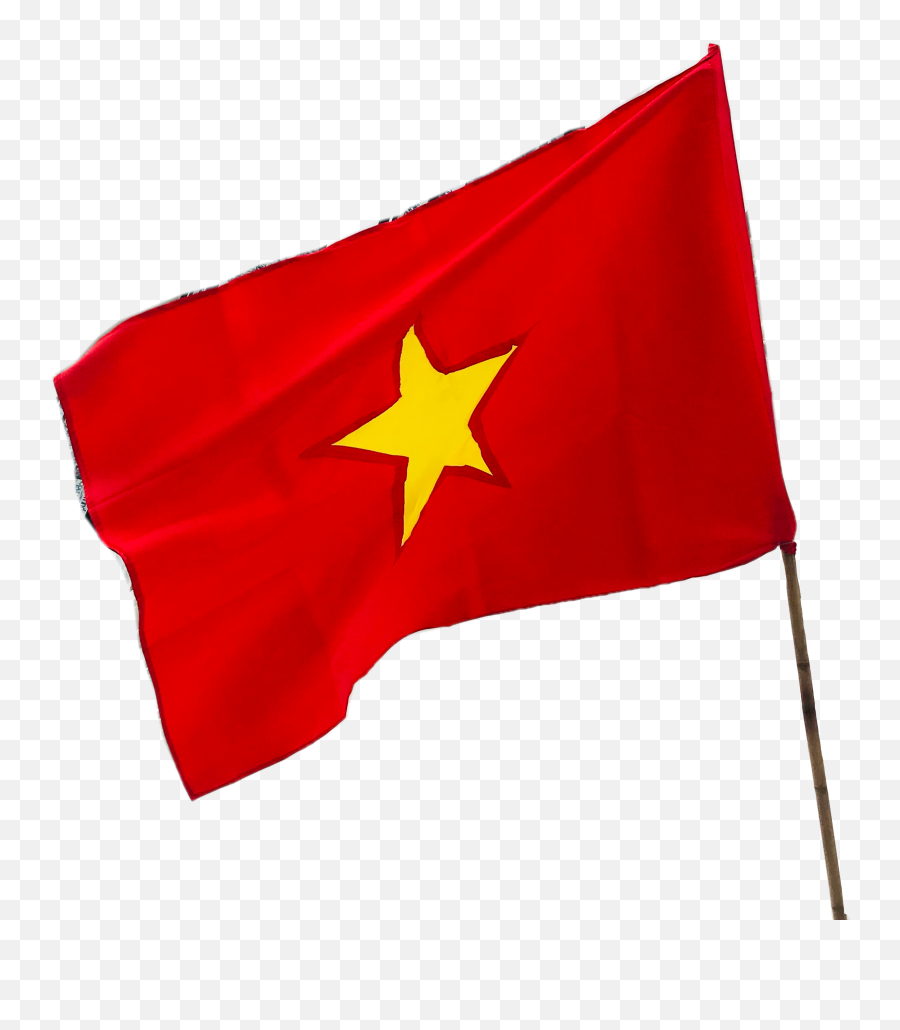Sticker - Flagpole Emoji,Vietnamese Flag Emoji