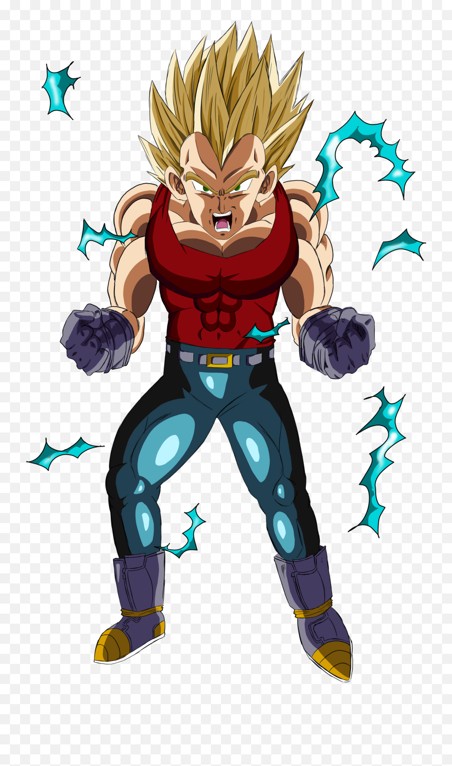 Vegeta Super Saiyan 2 - Fictional Character Emoji,Super Saiyan 2 Vegeta & Bulma- Outburst Of Emotion