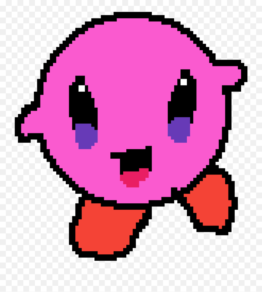 Pixilart - Poorly Drawn Kirby By Beanieboi Dot Emoji,Facebook Boi Emoticon