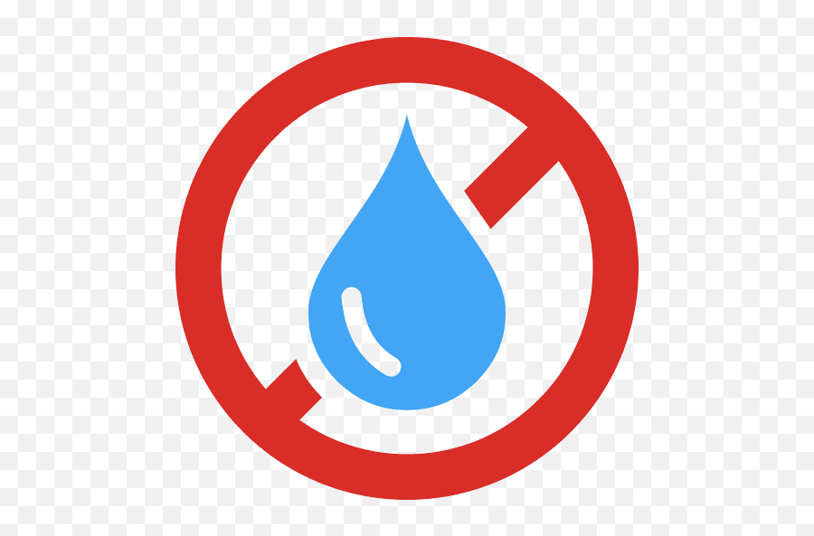 No Water Icon Png And Svg Vector Free Download - Warren Street Tube Station Emoji,No Water Emoticon