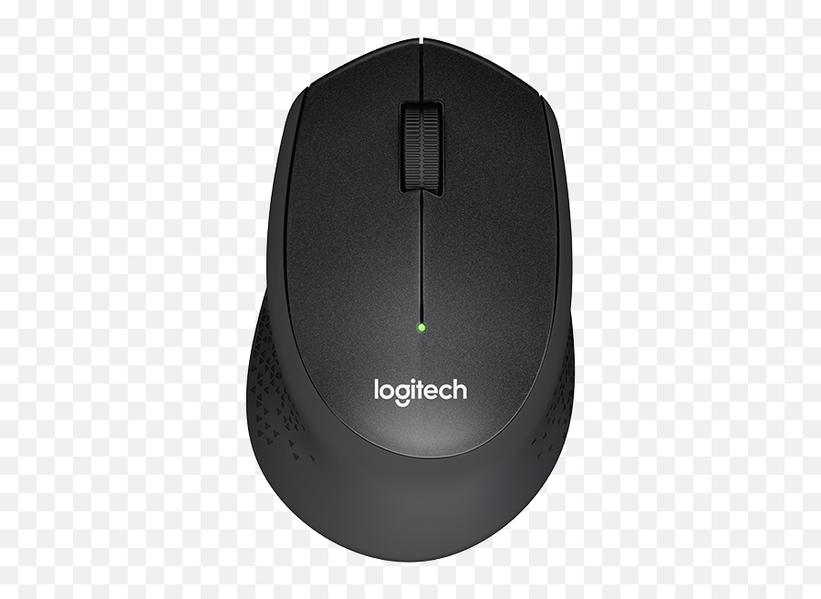 Logitech M330 Silent Plus 1000 Dpi Wireless Mouse - Black Emoji,Emoticon Con Mocos