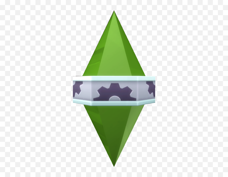 Plumbob The Sims Wiki Fandom Vertical Emojisims 4 Emotions Free Emoji Png Images