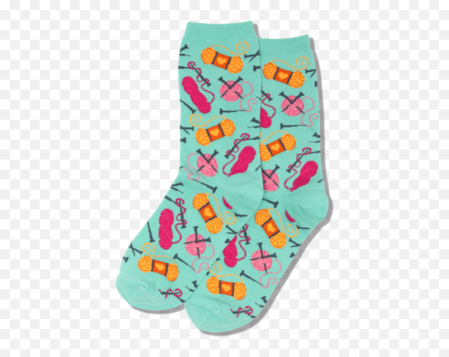 Yarn And Knitting Needles Socks - Girly Emoji,Kniting Emojis