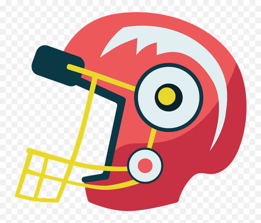 Football Helmet Clipart Free Download Transparent Png - Dot Emoji,Football Helmet Emoji