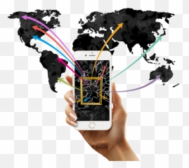 Artdesignstory 100 Connected Sport - World Map Black Small Emoji,Le Tableau Des Emotions