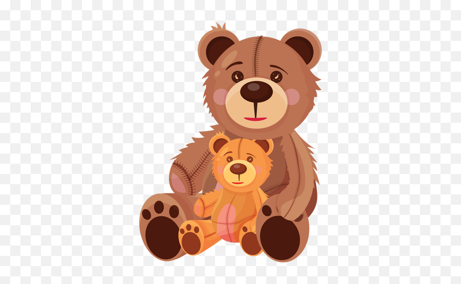 Teddy Graphics To Download - Illustrated Teddy Bear Emoji,Teddy Bears Svg Emoticon Set