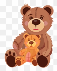 Teddy Graphics To Download - Illustrated Teddy Bear Emoji,Teddy Bears Svg Emoticon Set