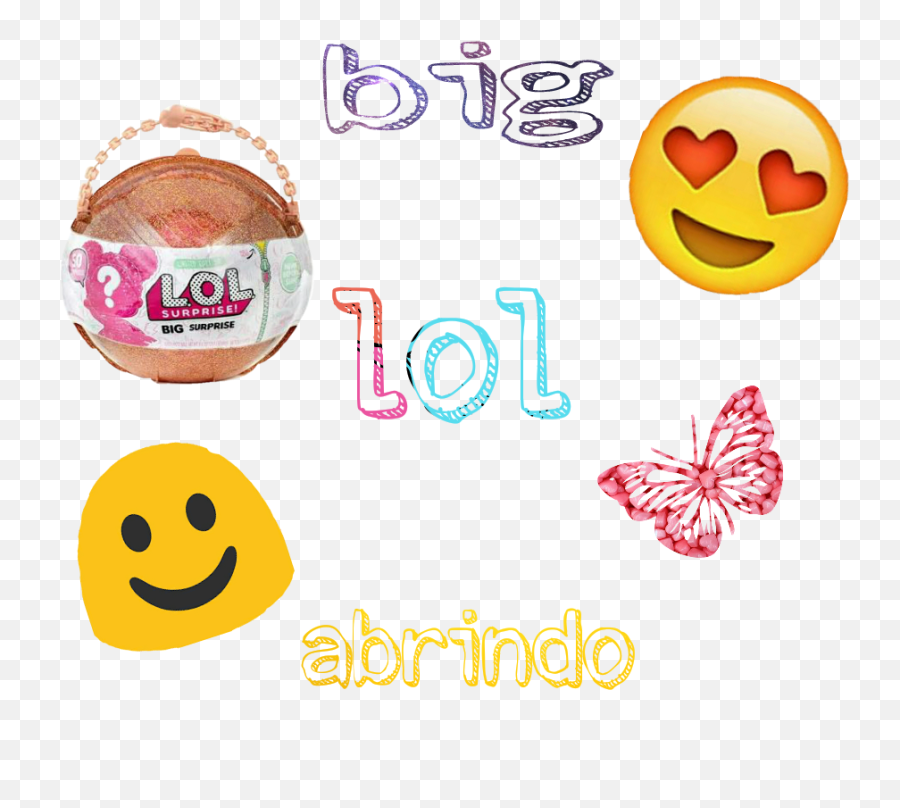 Vidio Sticker By Larinhafreitas20 Emoji,Big Surprised Emoticon