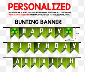 Personalized Hulk Bus Birthday Bunting Banner With Name Emoji,Emojis Wparty Hat