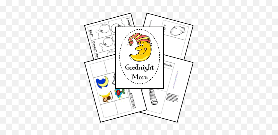 Goodnight Moon Lapbook U2013 Homeschool Share Emoji,Hey Diddle Diddle Written In Emojis