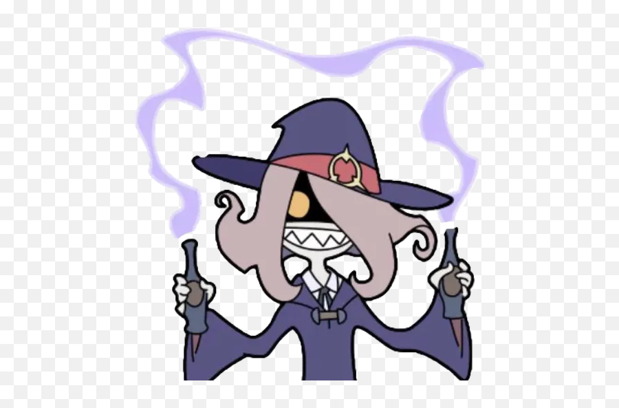 Little Witch Academia 2 Sticker Pack - Stickers Cloud Emoji,Witch Hat Emojis