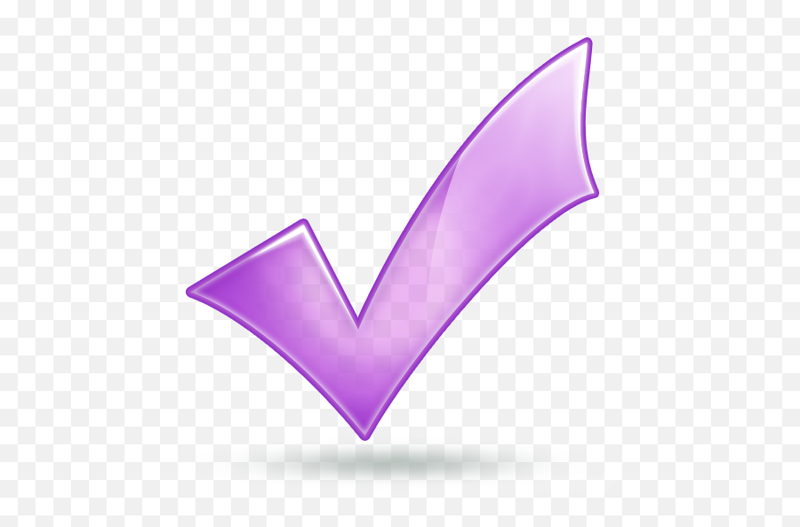 Free Purple Check Mark - Clipart Best Emoji,Democratic Blue Check Mark Emoji