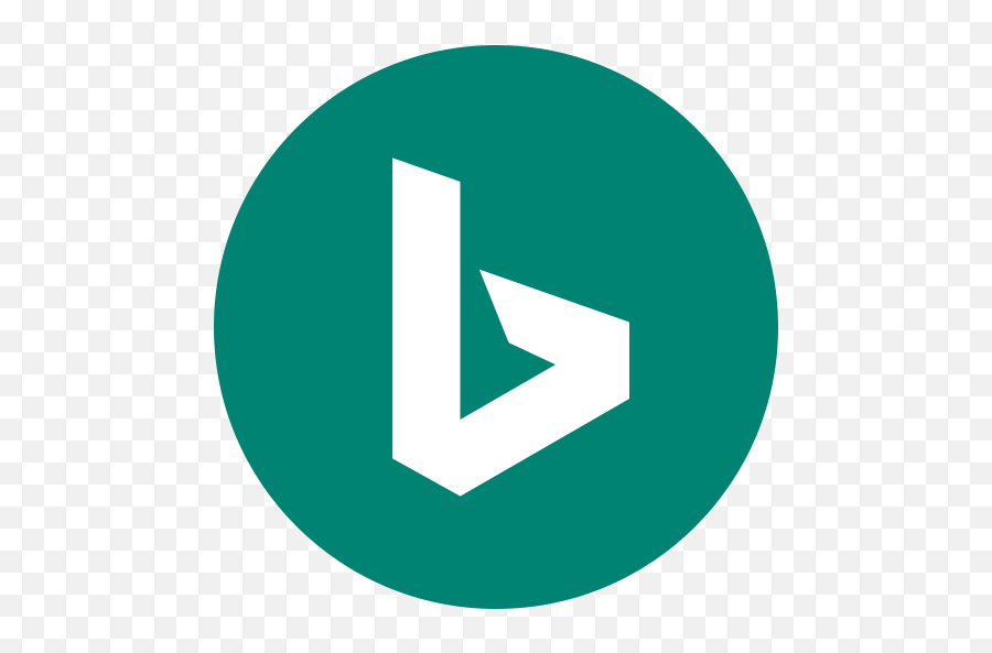 Bing Logo Free Icon Of Social Colored Icons Emoji,Bing Emoticons