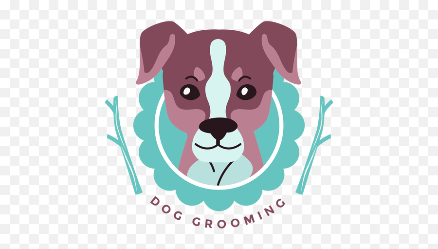 Dog Grooming Logo Transparent Png U0026 Svg Vector Emoji,Dog Ball Emoji Transparent