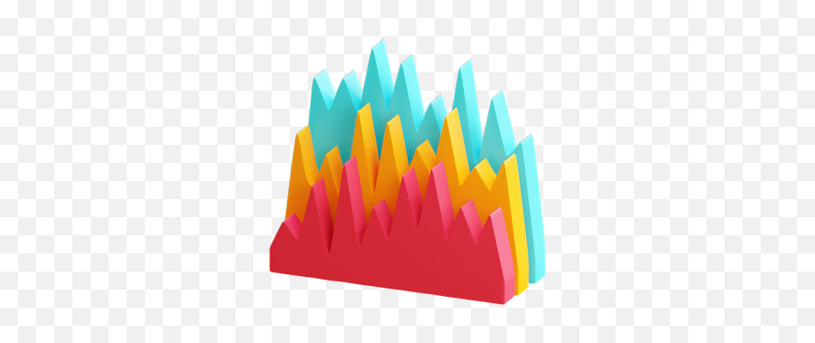 Premium Trend Chart 3d Illustration Download In Png Obj Or Emoji,Chart Trending Up Emoji