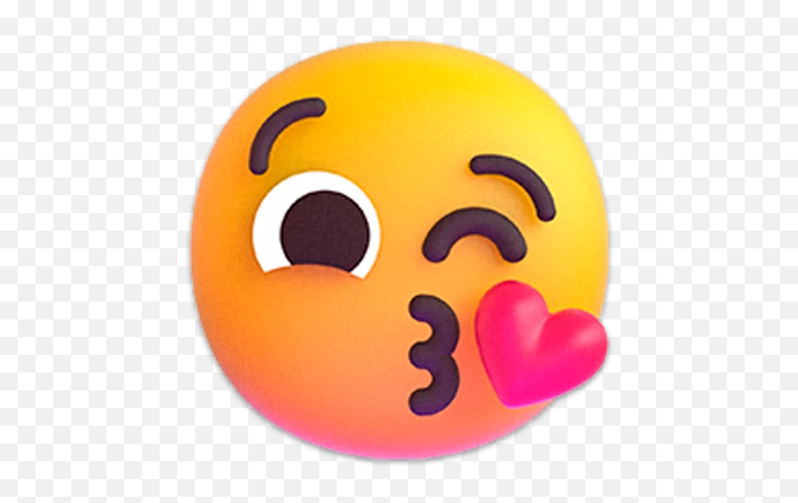 Windows 11 3d Emojis Telegram Stickers,Woman Kissing Emoji Colored