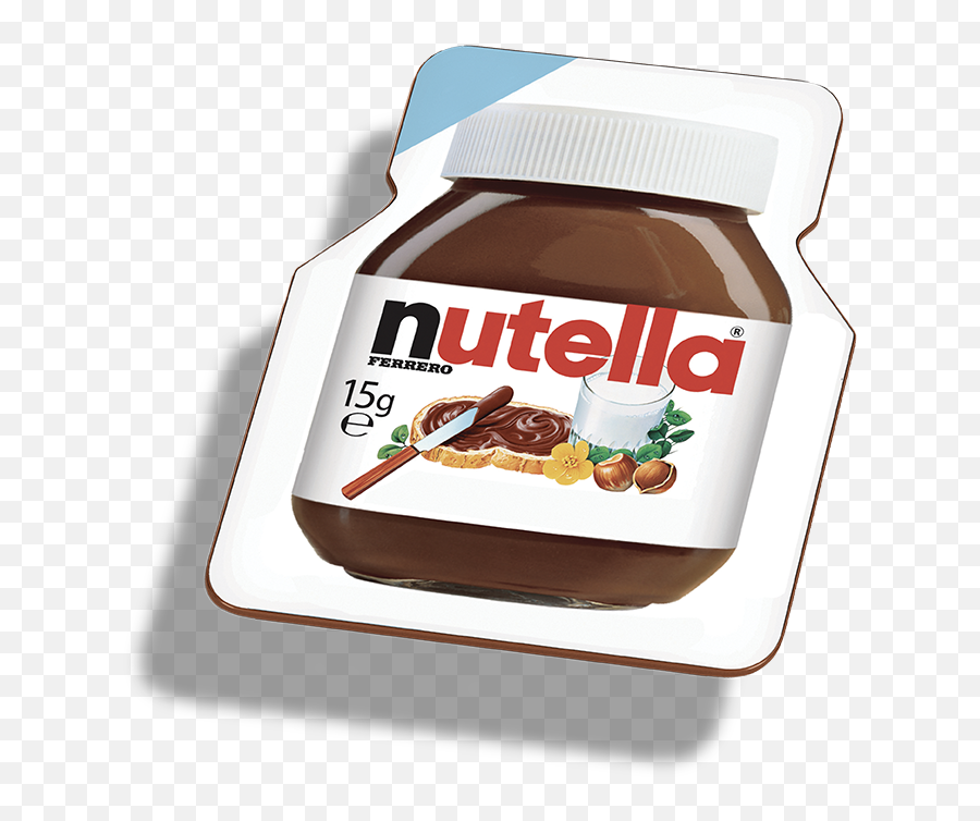 Download Nutella 15 Gm - Calories In Individual Nutella Emoji,Gm Emoji