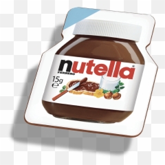 Download Nutella 15 Gm - Calories In Individual Nutella Emoji,Gm Emoji
