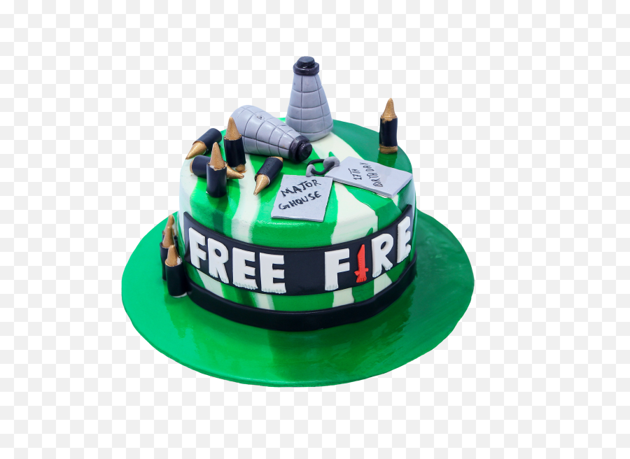 Free Fire Game Cake By Bakisto - The Cake Company Emoji,Birthday Cake Emoji Code For Facebook