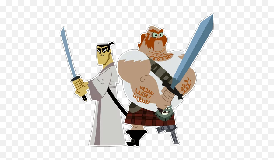 Samuraijack Telegram Stickers Emoji,Emoji Scotsman