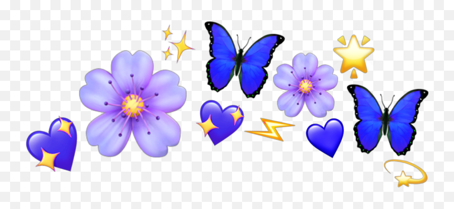 Emoji Crown Heart Flower Tumblr 297973495031211 By Eduuhda,Spring Emojies