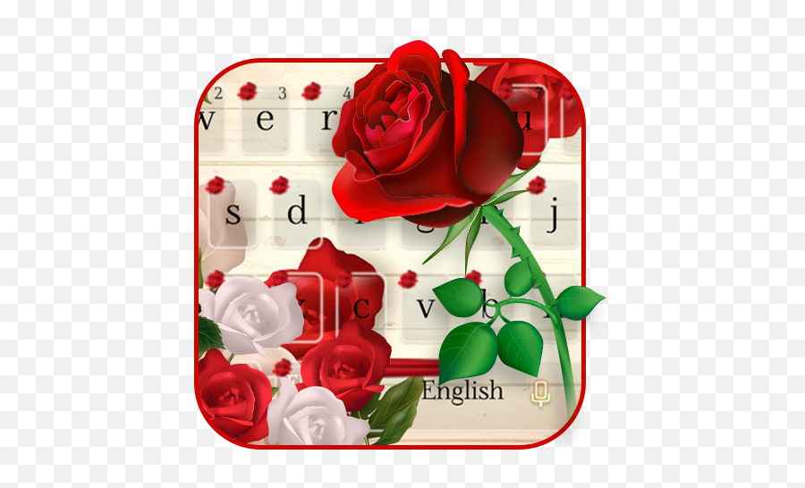 Love Roses Keyboard For Android - Download Cafe Bazaar Floral Emoji,Rose Emoticon Text