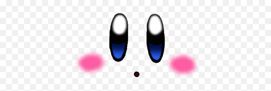Kirby Face Emoji Sticker - Dot,Kirby Emoji