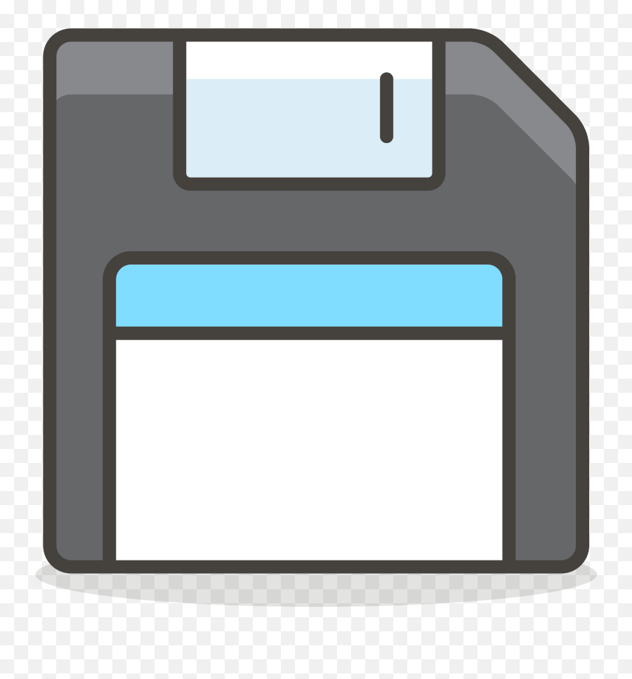 Floppy Disk Emoji Clipart - Disquete Png,Emoji Flash Drive