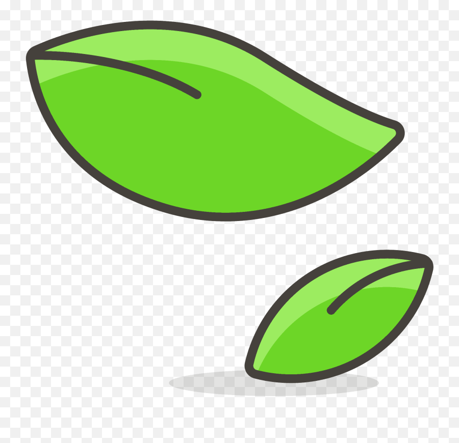 Leaf Fluttering In Wind Emoji Clipart Free Download Transparent - Png,Blow Emoji