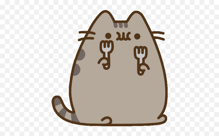 Hungry Gif - Icegif Pusheen Gif Emoji,Pusheen The Cat Emoji