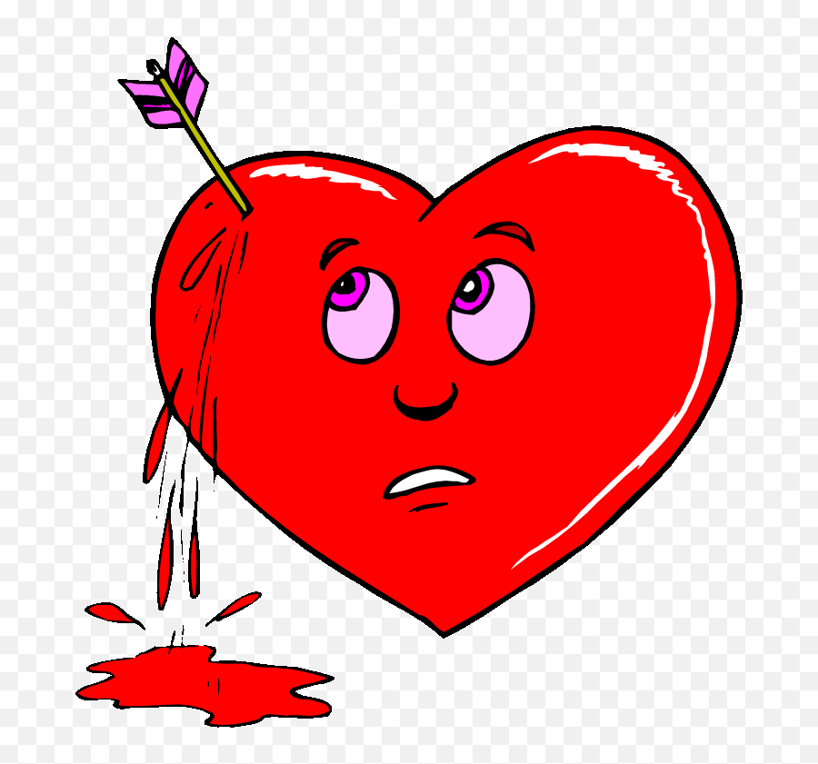 Idioms Of The Heart - Bleeding Heart With A Smile Emoji,Wear Your Emotions On Your Sleeve