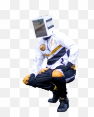 Rockmadethat Alien Robot Sticker By Mgroftedits - Workwear Emoji,Alien Emoji Costume
