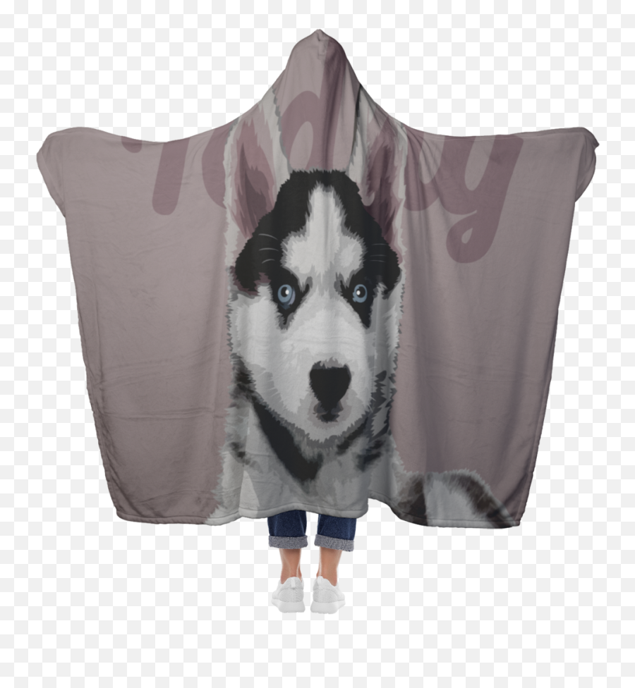 Dog Pawster - Blanket Emoji,Husky Emotions